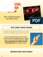 Fitnah Dajjal Dan Akhir Zaman