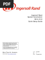 Ingersoll Rand System Automation X8I & X12I Quick Setup Guide