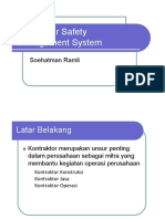 Contractor Safety Management System