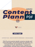 Content Planner - 60 dias de Conteúdo que Vende - Vini Waknin