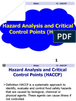 Hazard Analysis and Critical Control Points (HACCP
