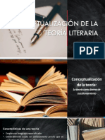 Conceptualización de La Teoría Literaria