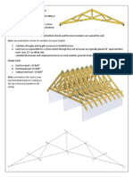 How Scissor Trusses Work