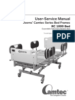 Joerns Camtec RC-1000 Bed - User and Service Manual