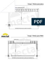 Croqui - Porticos e Semiporticos