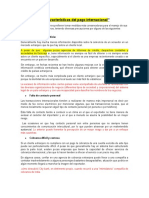 7.1"características Del Pago Internacional ": Información Crediticia