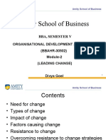 Amity School of Business: Bba, Semester V