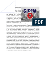 Historia de Gloria