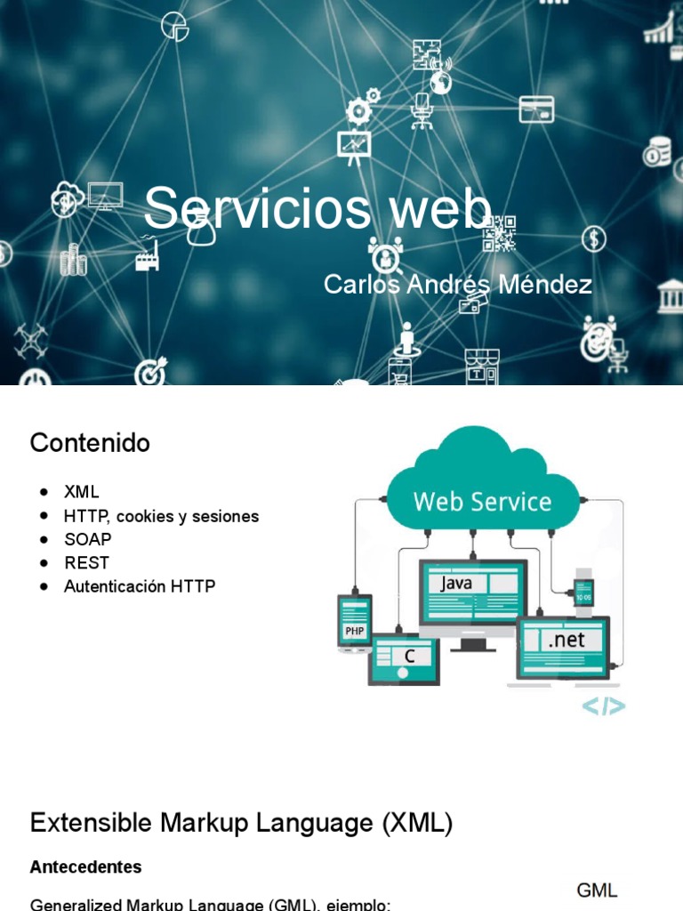 Introducción a Servicios Web y XML | PDF | Transferencia de estado ...