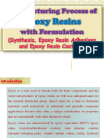 Epoxy Resins: Manufacturing Process of With Formulation