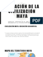 Ubicación de La Civilización Maya