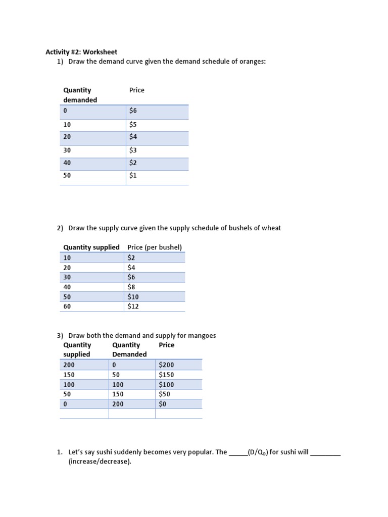 Chapter 3 Practice Problems Econ | PDF
