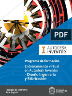 Autodesk Inventor Diseño Ingenieria y Fabricacion I