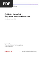 Guide To Using SQL: Sequence Number Generator: A Feature of Oracle RDB