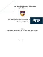 Guia Metodologica Sobre Tesis de PG