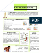 Cartelera Higiene Postural Oficina