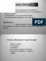 Impact Strength: Significance