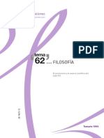 2010 - Filosofia - 62 - El Positivismo y El Avance Científico Del Siglo XIX (Dif en 2020)