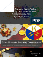 CPAR Lesson 3 - National Artists Awards