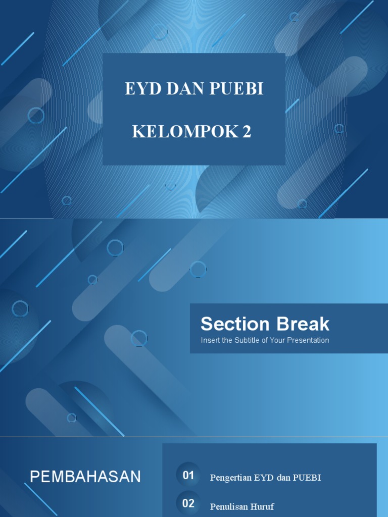 Perbedaan EYD dan PUEBI dalam Bahasa | PDF