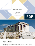 História do direito - 3 - o direito da antiguidade ocidental - Grecia Antiga