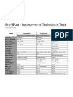 StaffPad Technique Text Strings Oscar Grau