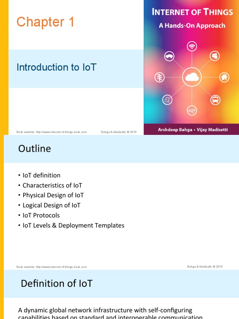 Chapter 1,2,3 | PDF | Internet Of Things | Computer Network
