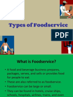 Types of Foodservice