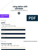 Parsing Dates With Lubridate: Charlo e Wickham