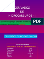 Derivados DE Hidrocarburos - I