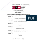 Semana 4 - Tarea - Seguridad y Salud Ocupacional