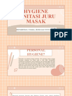 HYGIENE SANITASI JURU MASAK