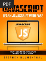 JavaScript JavaScript For Beginners - Learn JavaScript Programming With Ease in HALF The TIME - Everything About The Language, Coding, Programming and Web Pages You Need To Know (PDFDrive)