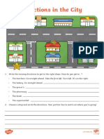 t2 e 2418 Directions in The City Activity Sheet - Ver - 4