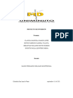 Actividad No. 3 Formulación y Evaluación de Proyectos PDF