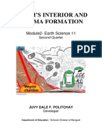 EarthScience11 Q2 Mod2 Earth SInteriorandMagma... Politchay