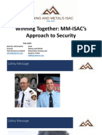 2018 - 05 - 09 - Driving - Change - Labbé, R - Mining and Metals ISAC - Winning Together - MM-ISAC's Approach To Security