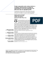 Estudo Comparativo Entre Valores Teóricos e Resultados Experimentais de Módulo de Elasticidade de Concretos Produzidos Com Diferentes Tipos de Agregado Graúdo