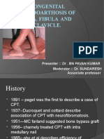 Congenital Pseudoarthosis of Tibia, Fibula and Clavicle