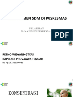 Mi 2 B1. Manajemen SDM Di Puskesmas - 040817