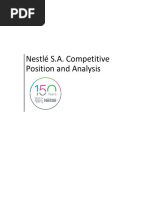 Nestl S.A. Competitive Position and Analysis