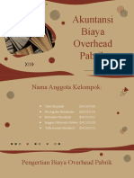 Akuntansi Biaya Overhead Pabrik Kelompok 4