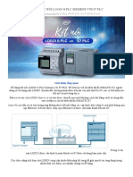 10.2 CÁCH KẾT NỐI LOGO và PLC