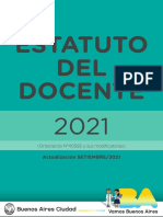 ESTAUTO DOCENTE 2021
