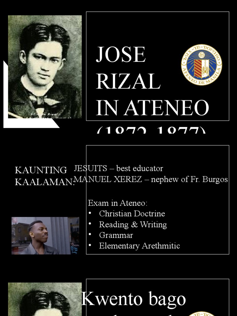 Rizal in Ateneo PDF