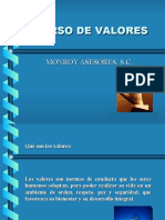 Material Curso de Valores Organizacionales