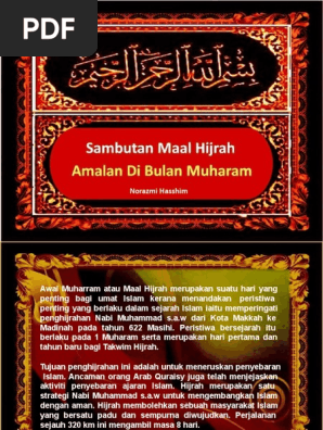 Amalandibulanmuharam 121220112022 Phpapp02 1 Pdf