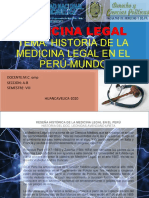 1 Historia Dela Edicina Legal Peru - Mundo