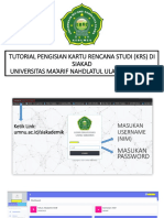 Tutorial Pengisian Krs Umnu Kebumen