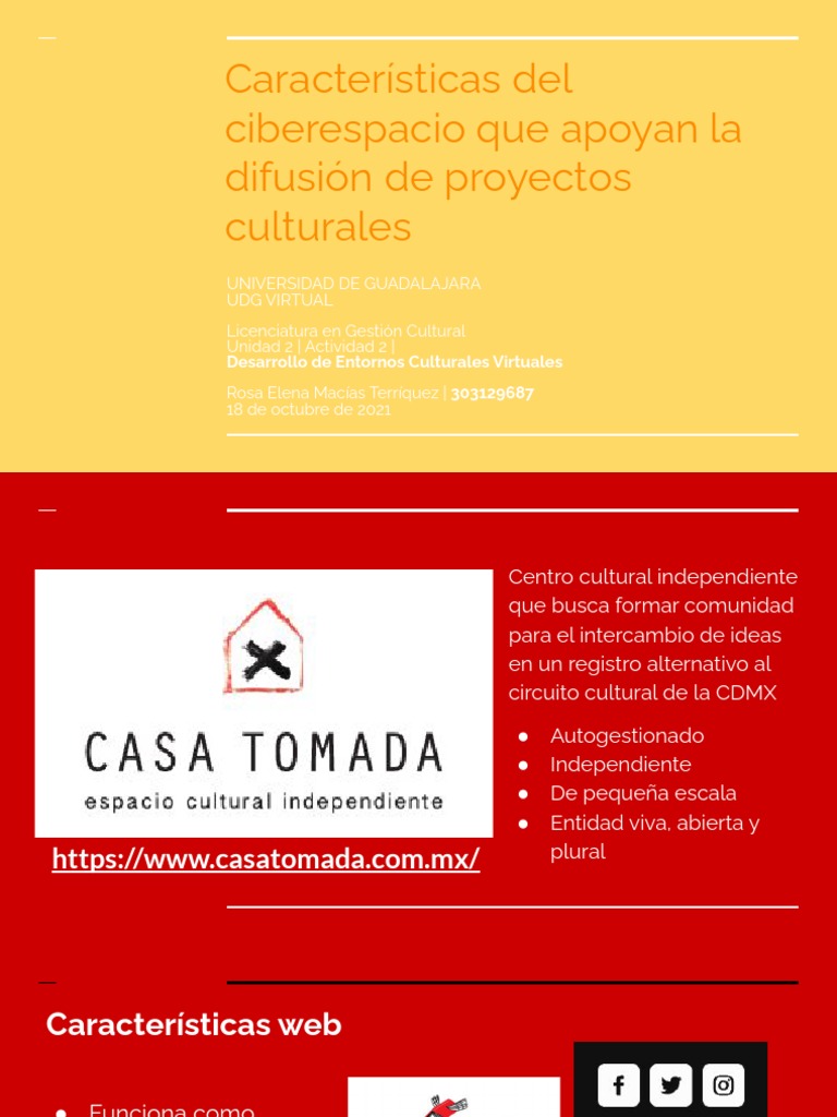 Características del ciberespacio cultural | PDF | Red mundial ...